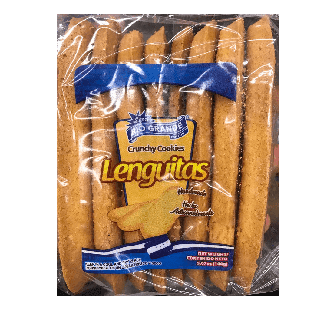 Rio Grande - Lenguitas Crunchy Cookies 8Ct, 5.07oz