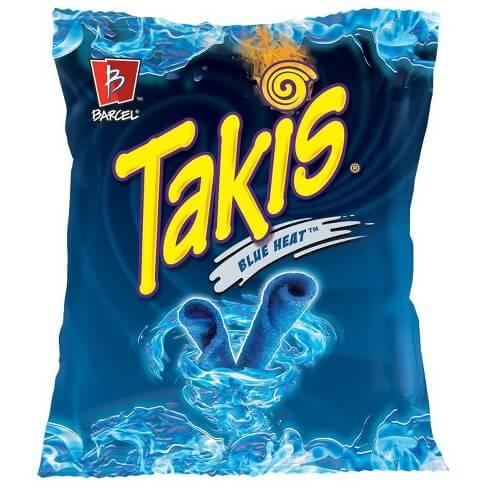 Barcel - Tortilla Chips Takis Blue Heat 4oz.