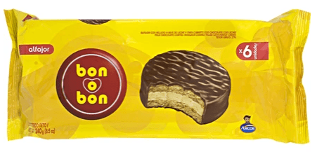 Bon O Bon - Milk Chocolate Coated Cookies 8.5oz