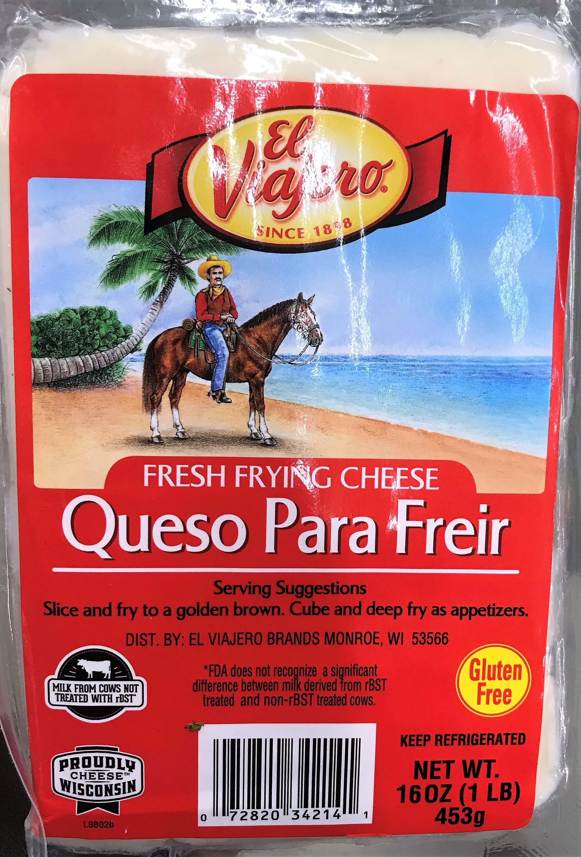 El Viajero - Fresh Frying Cheese 16 oz