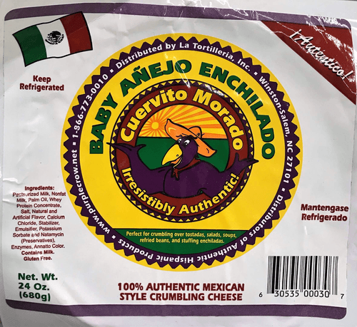 Cuervito Dorado - Crumbling Cheese Spicy 24 oz