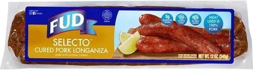 Fud - Selecto Cured Pork Longaniza 2 units.