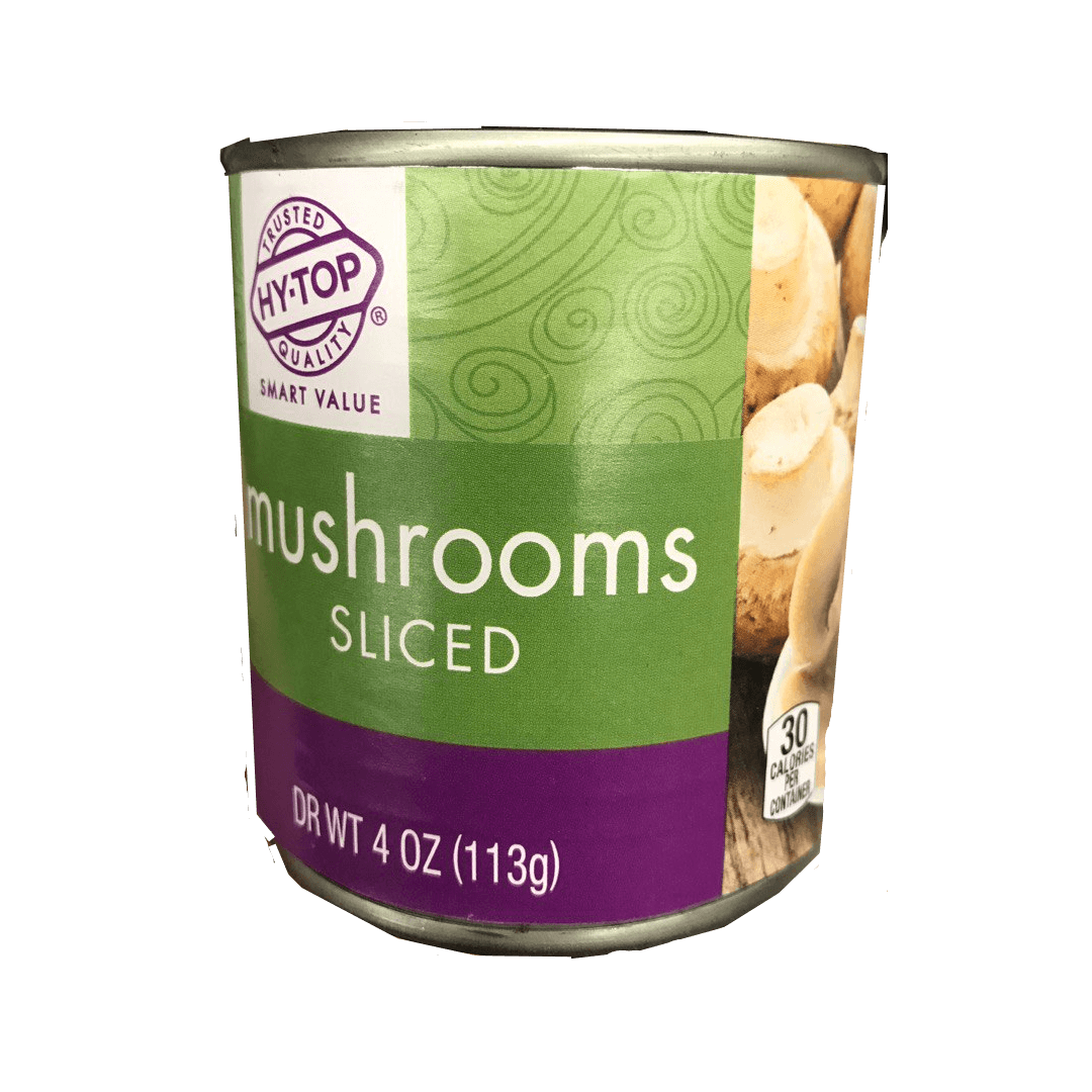 HyTop - Mushrooms Sliced 4oz