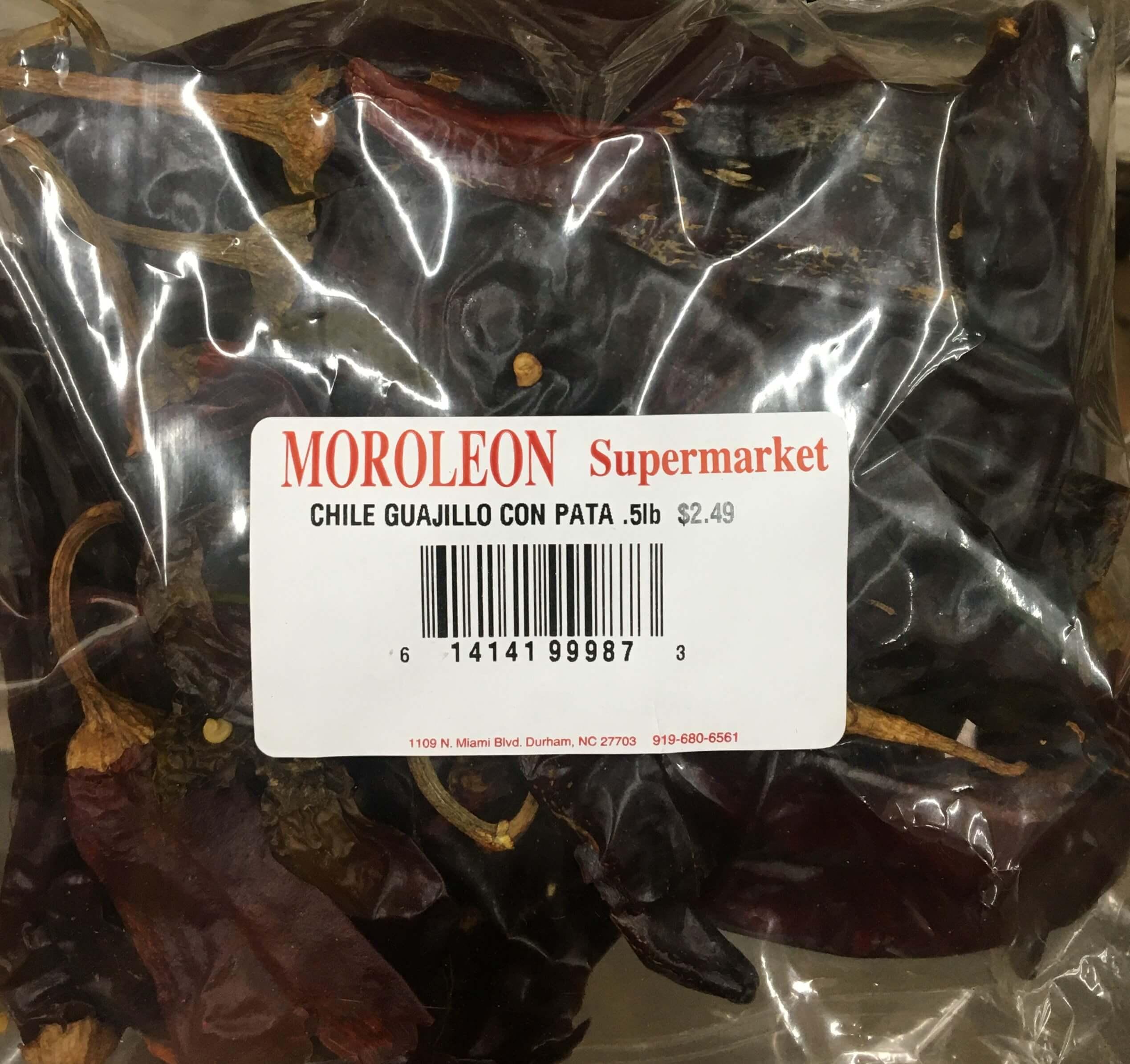 Moroleon - Chile Guajillo Con Pata 0.5Lb.