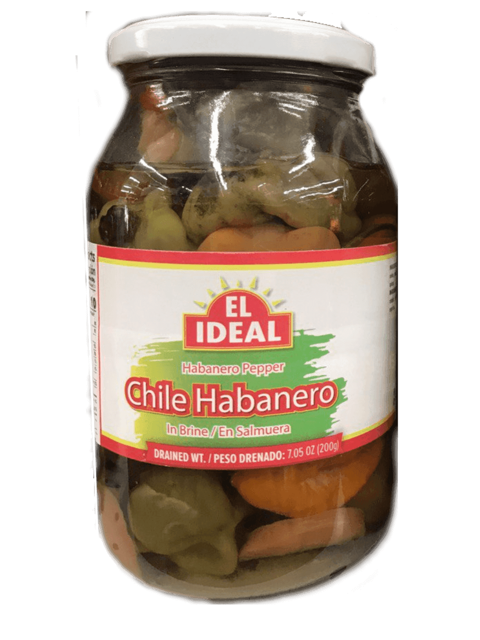 El Ideal - Chile Habanero in Brine 7.05oz