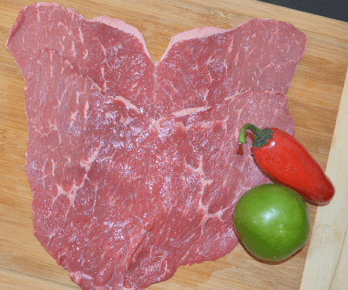 Month Steak Meat- Bistec de Palomilla