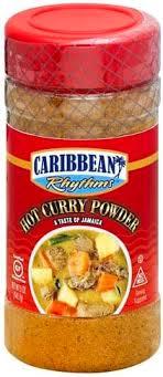 Caribbean Rhythms - Hot Curry Powder, 4 Oz