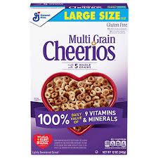 Cheerios - Multi Grain Lightly Sweetened Gluten Free Cereal 12.00 oz