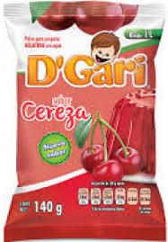 D'Gari - Cherry Gelatin Dessert 4.2oz