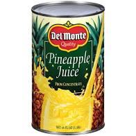 Del Monte - Pineapple Juice 46oz