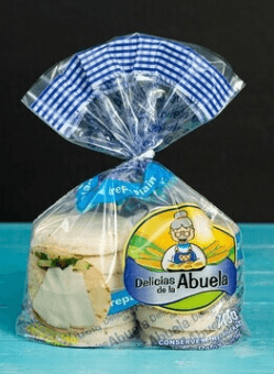 Delicias de la Abuela - Frozen Small Arepa Plain 12ct
