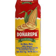 Doñarepa - Extra Fine Natural Yellow Corn Flour, 35.2 Oz