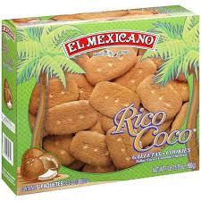 El Mexicano - Rico Coco Cookies 4 Pkg