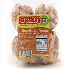 El Triunfo - Yema Semita Bread 8ct, 12oz