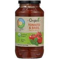 Full Circle Organic - Pasta Sauce - Tomato & Basil 24oz