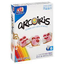 Gamesa - Arcoiris Marshmallow Cookies 6ct/2.6oz Packs
