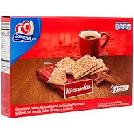 Gamesa - Ricanelas Cinnamon Cookies 5 Pkg/3.31oz