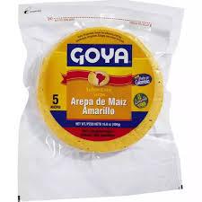 Goya - Frozen Yellow Corn Arepa 15.9oz 5Ct