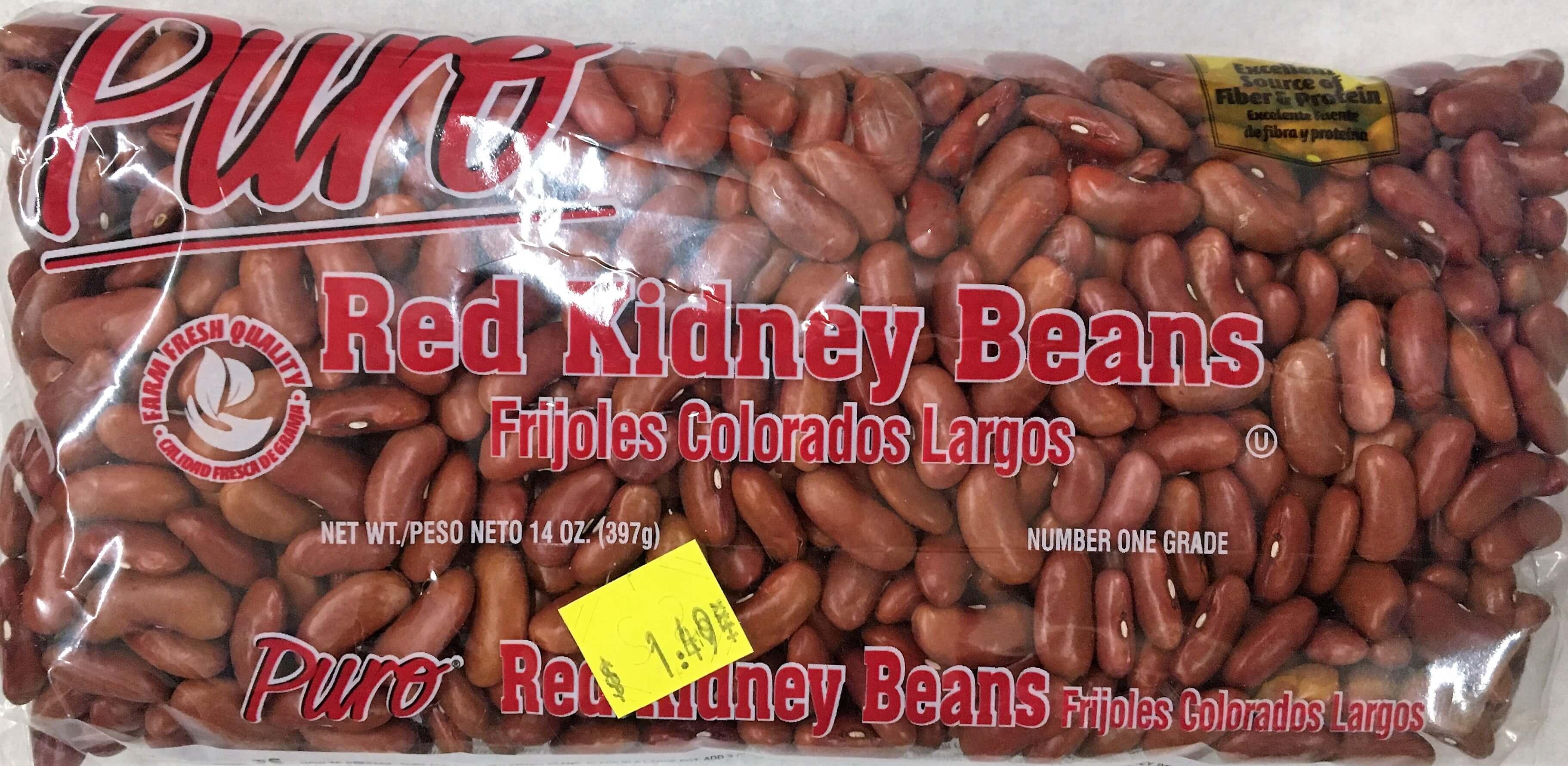 Puro - Red Kidney Beans 14oz.