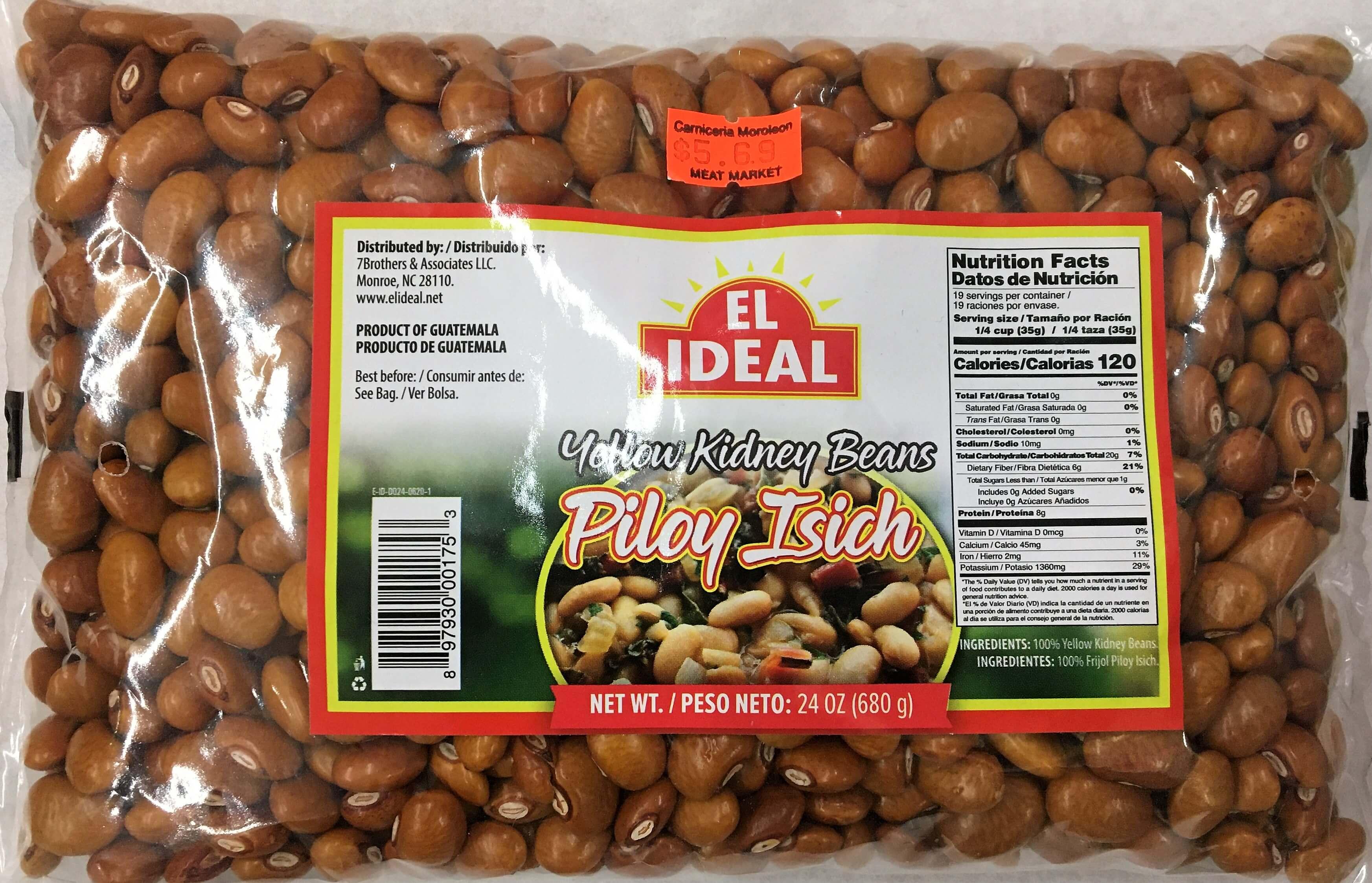 El Ideal - Yellow Kidney Beans 24oz.