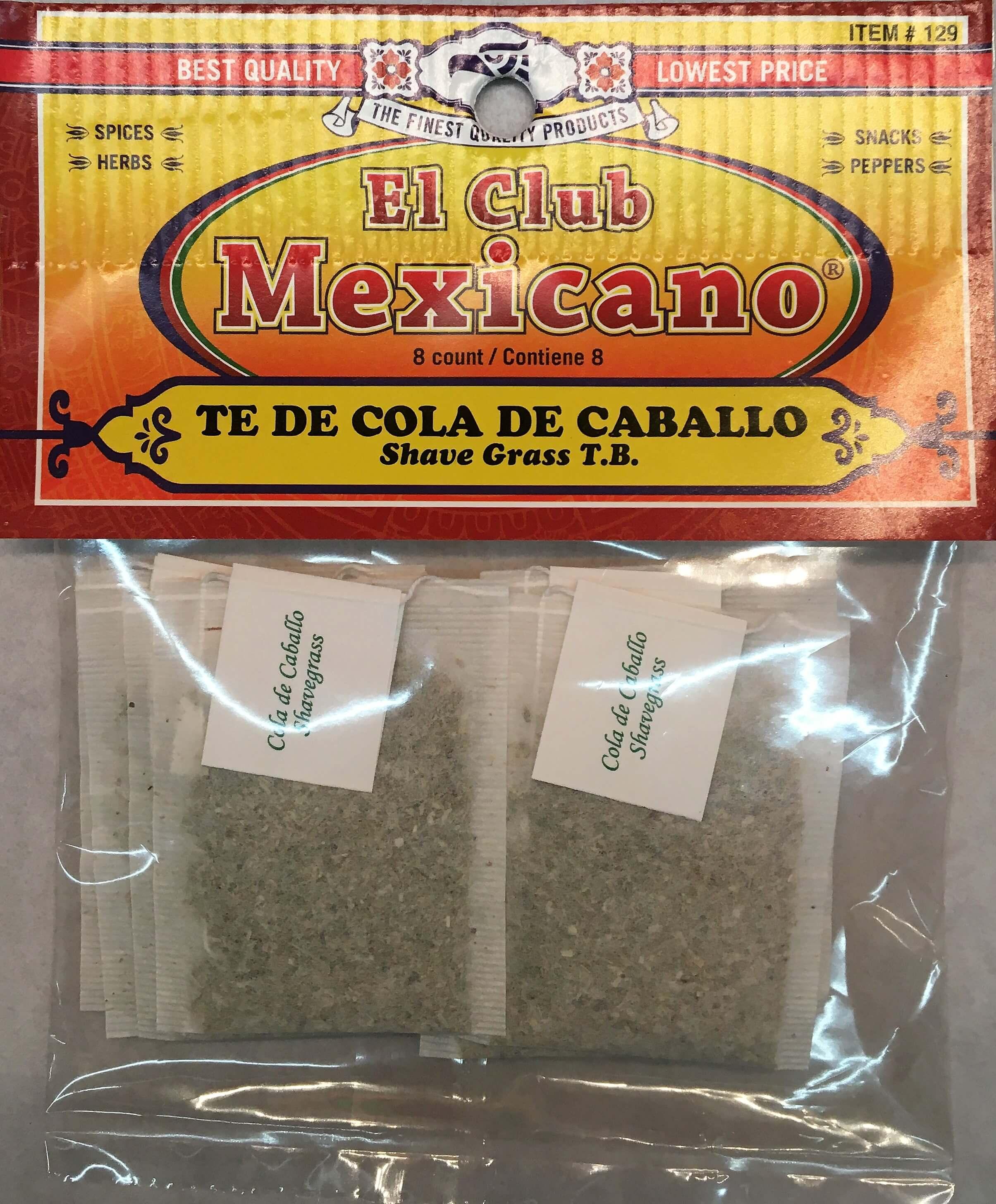 El Club Mexicano - Shave Grass T.B. 8 count.