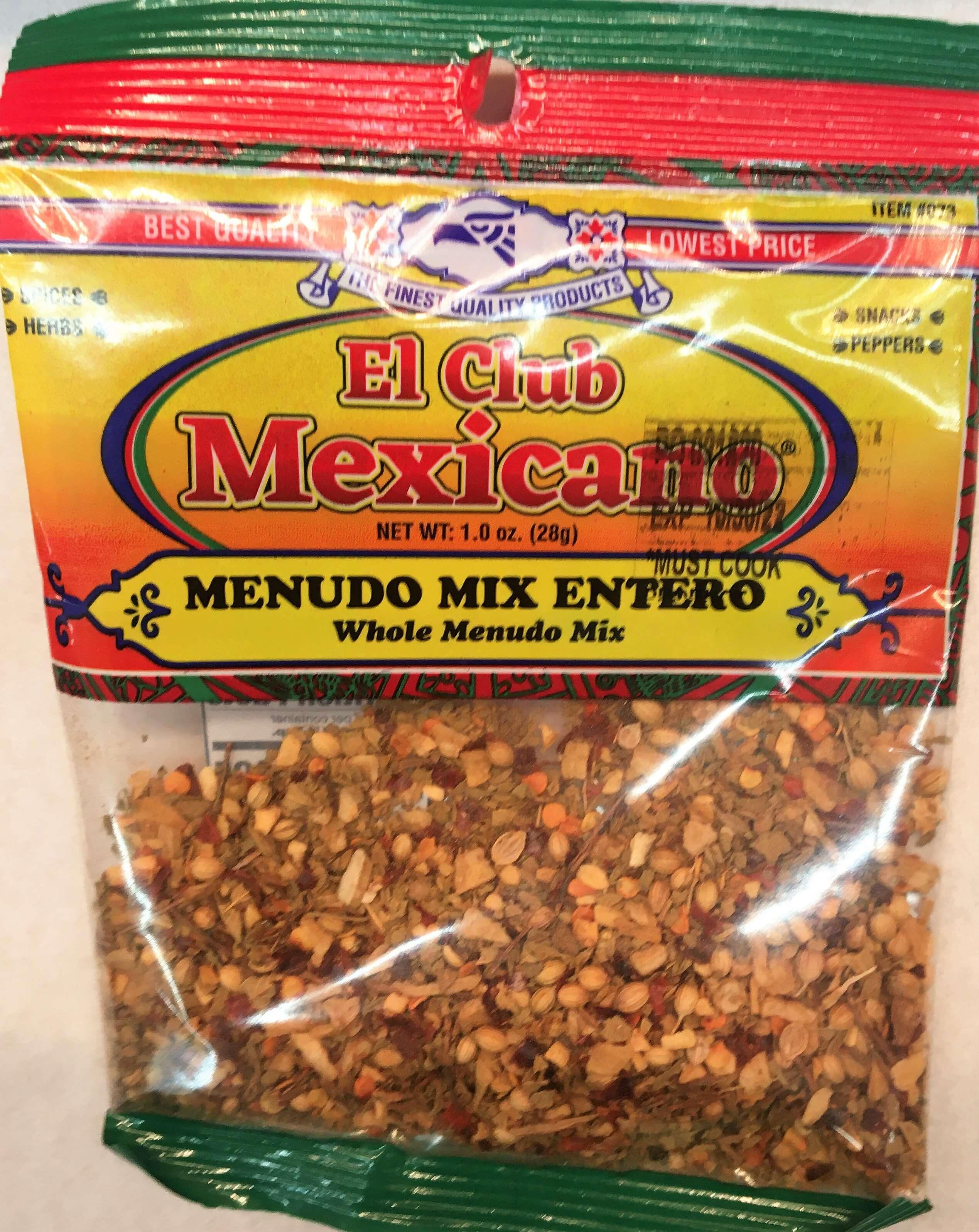 El Club Mexicano - Whole Menudo Mix 1.0 oz.