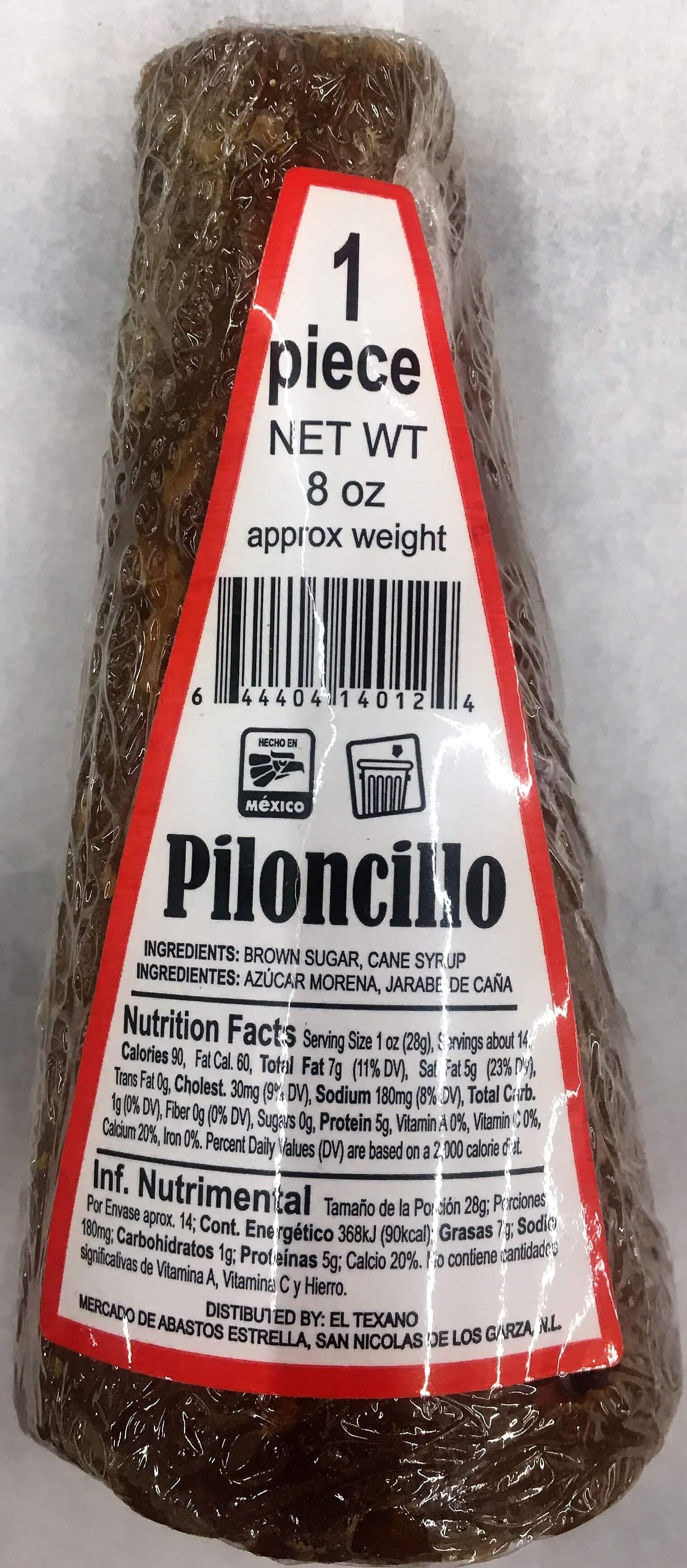 Piloncillo - Hard Cane Sugar 1 Piece 8 oz