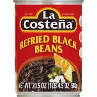 LC - Refried Black Beans, 20.5 oz