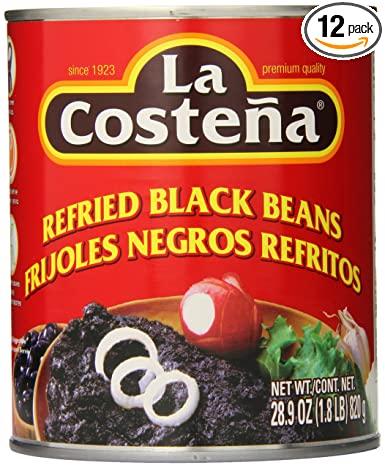 LC - Refried Black Beans 28.8 oz