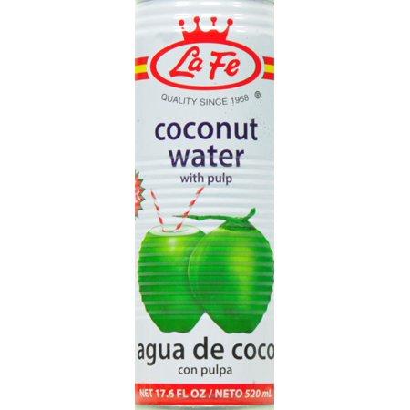 La Fe - Coconut Water With Pulp, 16.9 oz