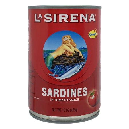 La Sirena - Sardines in Tomato Sauce 15oz
