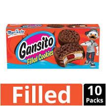 Marinela - Gansito Filled Cookies  Strawberry Flavored  10 Pkg,  14.80oz