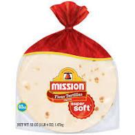 Mission - Small Fajita Size Flour Tortillas, 40ct, 52oz
