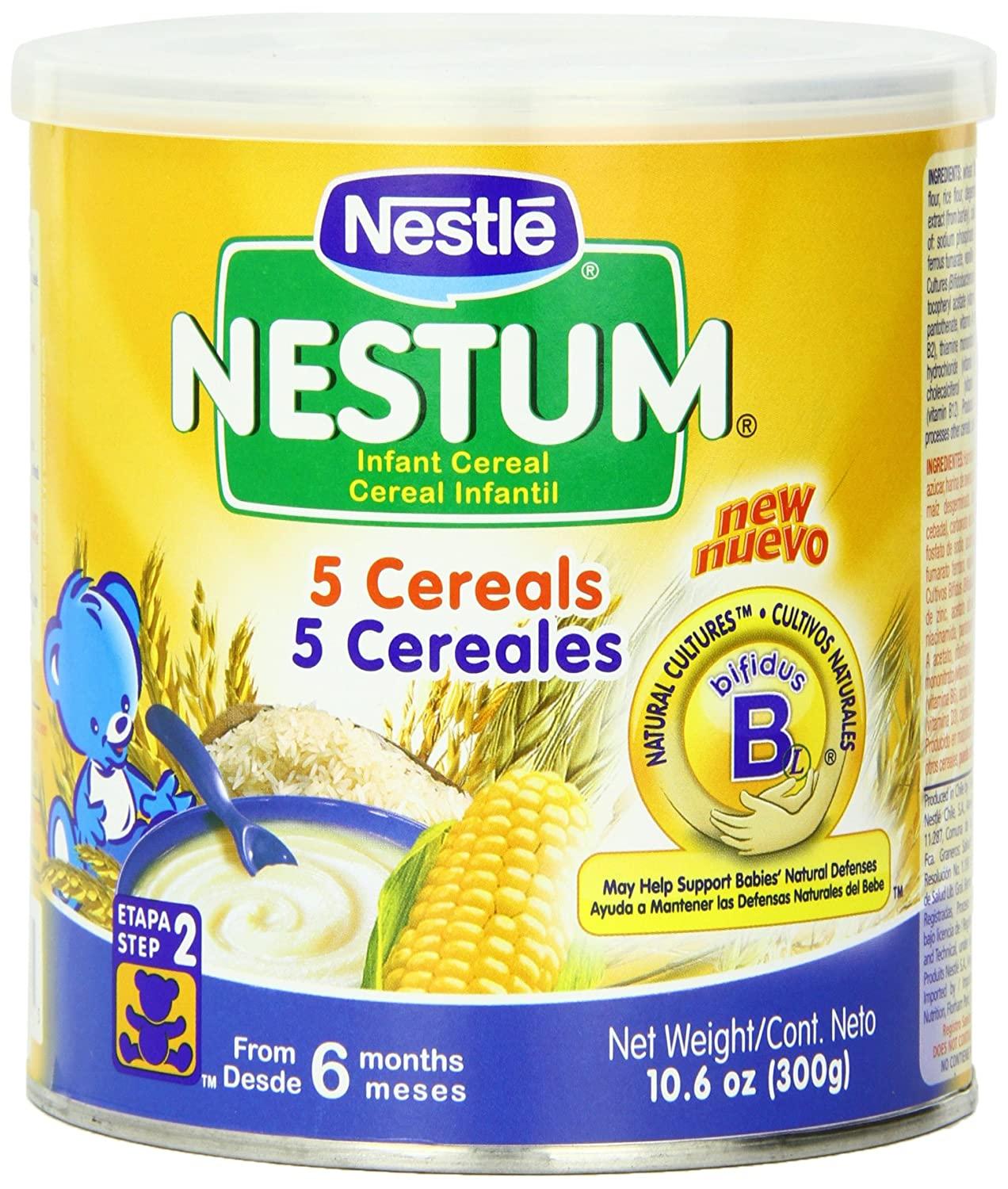 Nestle - Nestum 5 Cereals Infant Cereal 10.6 oz