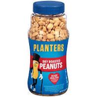 Planters - Unsalted Dry Roasted Peanuts 16.00 oz