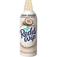 Reddi-Wip Coconut Milk Whipped Dairy Cream Topping, 6.5 oz