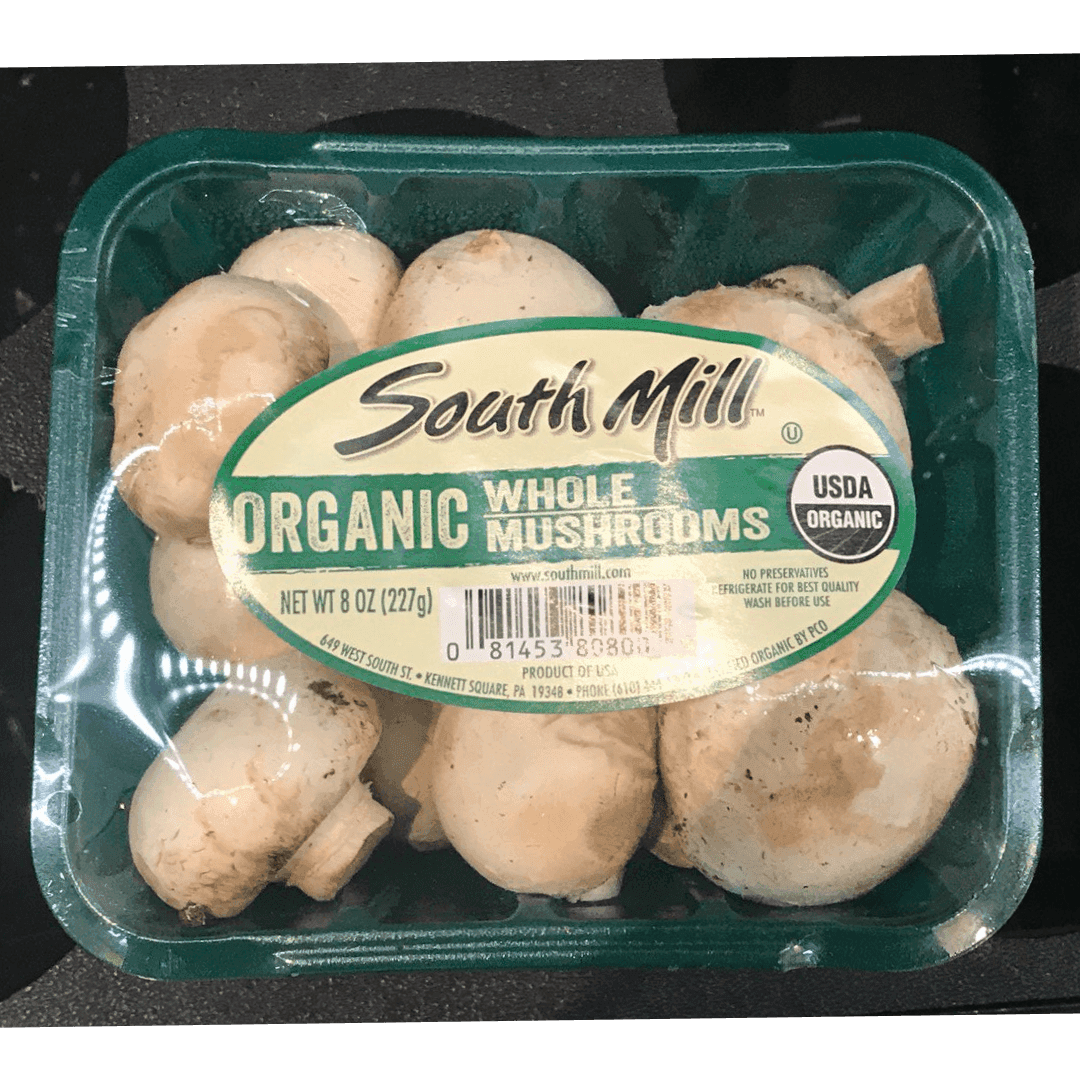 South Mill - Organic White Mushrooms 8oz
