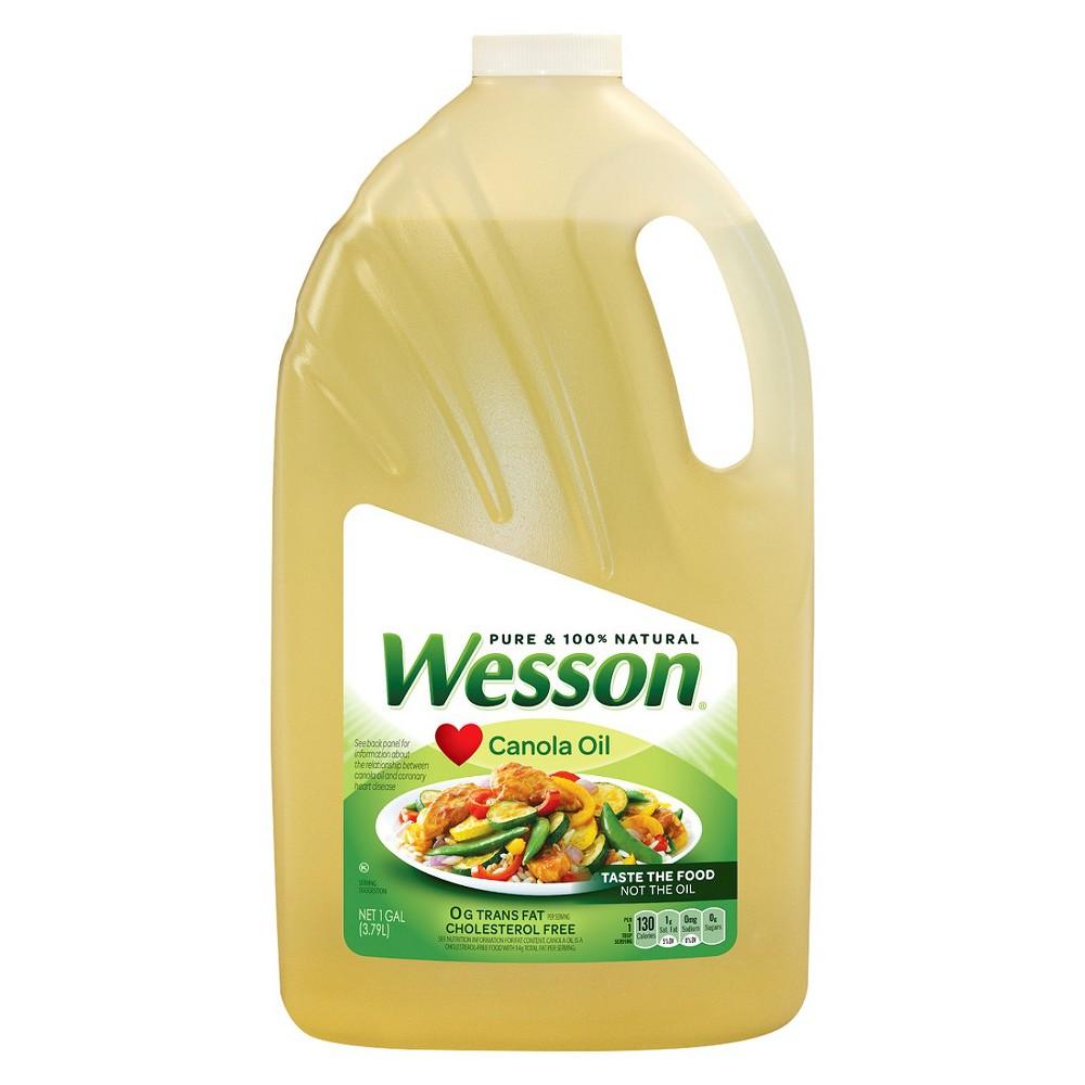 Wesson - Pure Canola Oil 128.00 fl oz