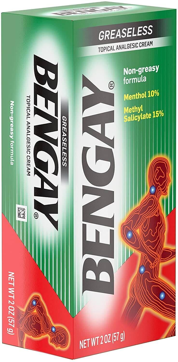 Bengay - Greaseless Topical Analgesic Cream 2oz