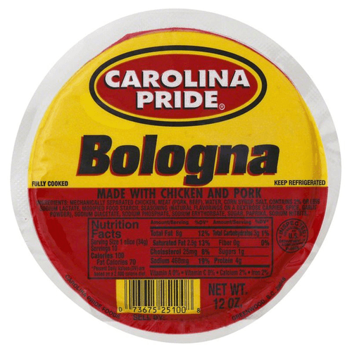 Carolina Pride - Bologna 12 oz