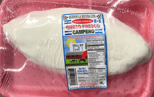 Quesos La Ricura LTD. - Fresh Cheese Campero 14 oz