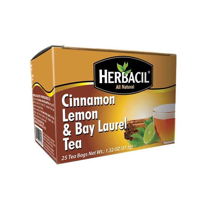 Herbacil - Cinnamon Lemon Bay Laurel Tea 25 Bags