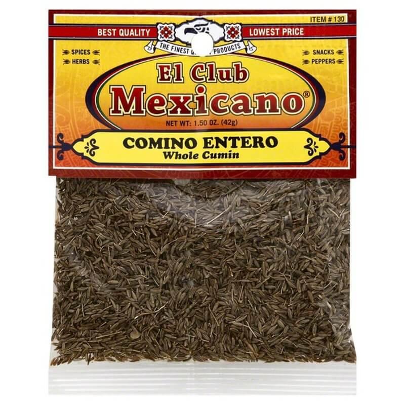 El Club Mexicano - Whole Cumin 1.50 oz