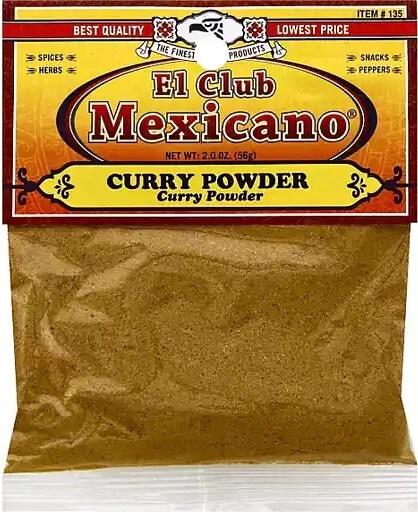 El Club Mexicano - Curry Powder 2.0 oz.