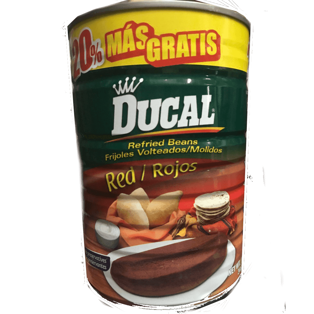 Ducal Refried Beans Red Rojos - 34.8oz Can