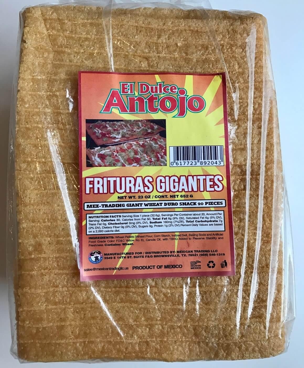 El Dulce Antojo - Mex-Trading Giant wheat Duro Snack 20 pieces, 23 oz