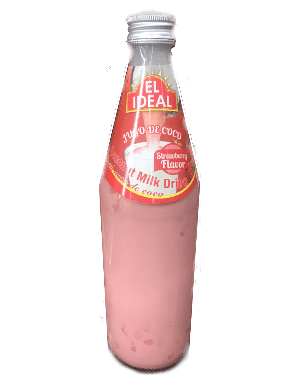 El Ideal - Coconut Milk Drink Strawberry Flavor 17oz