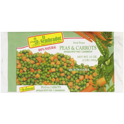El Sembrador - Frozen Peas & Carrots 32 oz