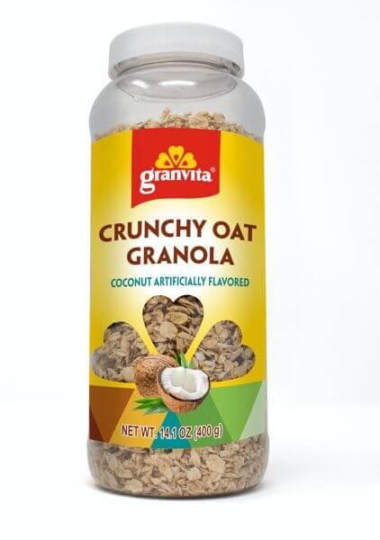 Granvita - Crunchy Oat Granola Coconut Artificially Flavored 14.1oz