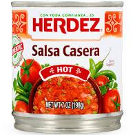 Herdez - Salsa casera red 7oz